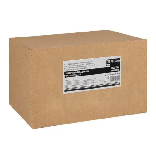 Выключатель-разъединитель ВР32У-35B71250 250А 2 напр. с дугогасит. камерами съемная лев./прав. рукоятка MAXima EKF uvr32-35b71250 фото 7