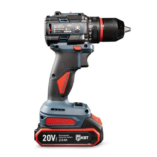 Шуруповерт аккумуляторный бесщеточный DB-20-13 серия ПРОФИ КВТ 102588 фото 8