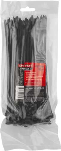 Хомут 90 317 OCT-048-200-100-BL (уп.100шт) ОНЛАЙТ 90317