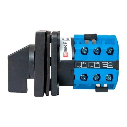 Переключатель кулачковый ПК-1-102 2п 10А "0-1-2-3" IP65 EKF pk-1-102-10-65 фото 6