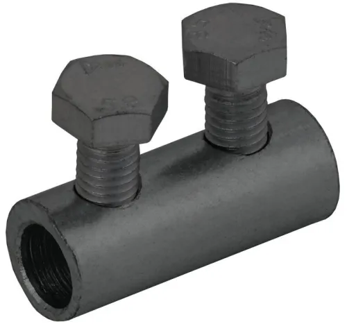 Зажим соединительный прямой пруток-пруток 6-8мм оцинк. сталь TD IEK ZCC86-13-1-68