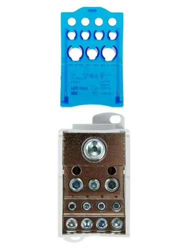 Блок распределительный на DIN-рейку РБД-400А IEK RBD-400 фото 6