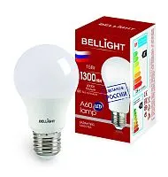 Лампа светодиодная LED A60 220В 15Вт E27 1300лм 4000К BELLIGHT 83830729
