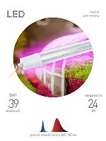 Светильник светодиодный FITO-24W-RB-N 24Вт для растений красн./син. спектр Эра Б0061425