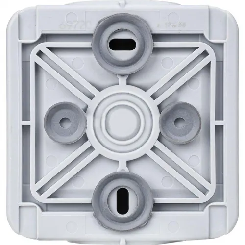 Выключатель кнопочный 1-кл. ОП PLEXO IP55 10А сер. Leg 069720 фото 2