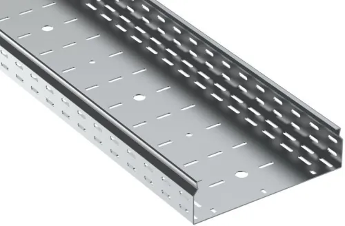 Лоток листовой перфорир. 80х300 L2500 сталь 2.0мм ESCA 7 IEK CLP10-080-300-200-D25