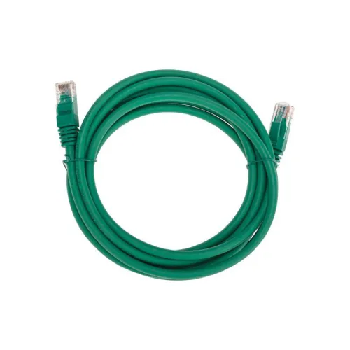 Патч-корд U/UTP CAT 6 RJ45-RJ45 26AWG LSZH зел. 3м Rexant 02-0296-3
