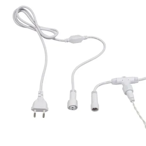 Гирлянда светодиодная "Светодиодный Дождь" 2х3м 448LED бел. 70Вт 230В IP65 эффект мерцания провод прозр. Neon-Night 235-135-6 фото 9