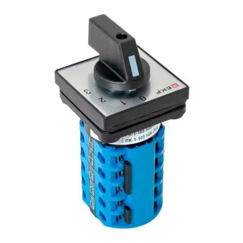 Переключатель кулачковый ПК-1-103 3п 10А "0-1-2-3" IP65 EKF pk-1-103-10-65 фото 8