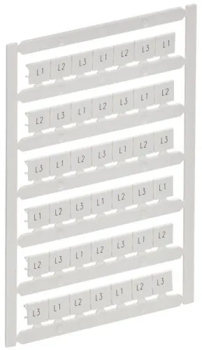 Маркер для CTS 10кв.мм "L1; L2; L3" ARMAFIX IEK AF-CT10D-M-010-22