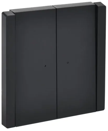 Выключатель 2-кл. СП FORTE&PIANO 10А FP106 с индикацией черн. IEK FP-V20-1-10-1-K02