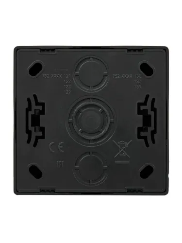 Розетка компьютерная.1-м ОП RJ45 LETO черн. бархат LEZARD 752-4200-139 фото 3