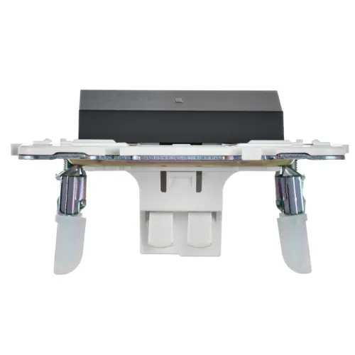 Выключатель проходной 1-кл. SKANDY 10А SK-V08T с индикацией титан IEK SK-V12-1-10-K48 фото 4