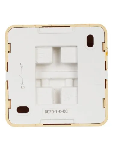 Выключатель 1-кл. ОП Октава 10А IP20 ВС20-1-0-ОС сосна GENERICA EVO10-K03-10-DC фото 3