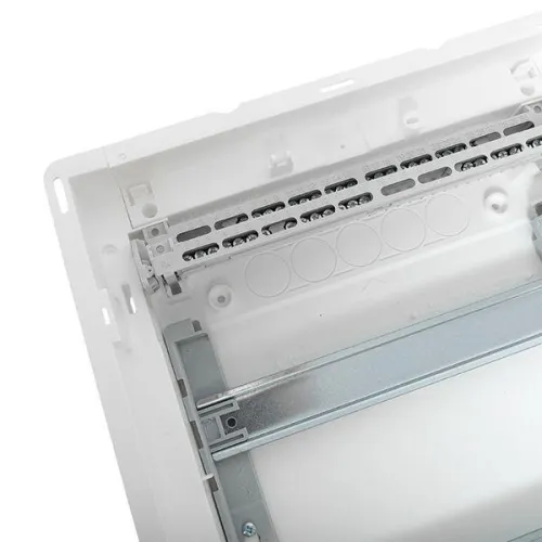 Щит комбинированный встраив. Nova 2 DIN-рейки + 3 монтаж. платы 5 габарит IP41 с метал. перфорированной дверью EKF nv-cb-pmd-2+3 фото 2