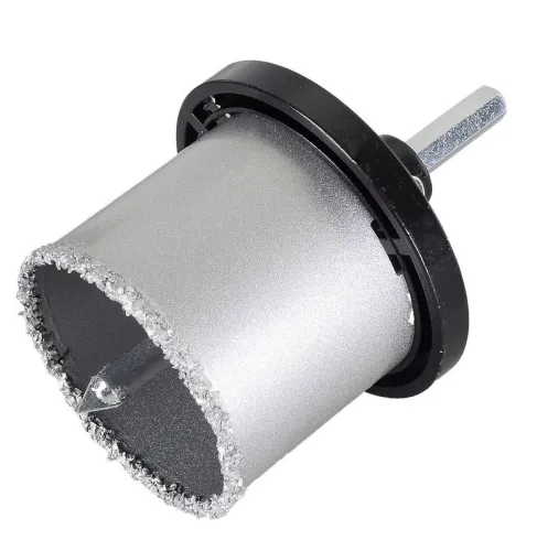 Набор коронок по керамической плитке 33-53-67-73мм Вихрь 73/10/9/4 фото 2