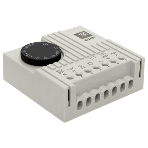 Термостат NO/NC (охлаждение/обогрев) на DIN-рейку 5-10А 230В IP20 PROxima EKF thermo-no-nc-din фото 2