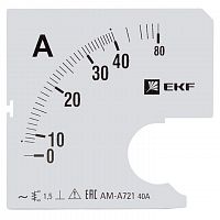 Шкала сменная для A721 80/5А-1.5 PROxima EKF s-a721-80