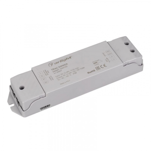 Диммер Smart-DIM105 12-48В 15А TRIAC IP20 пластик Arlight 025029