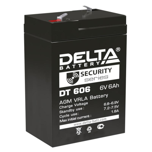 Аккумулятор ОПС 6В 6А.ч Delta DT 606