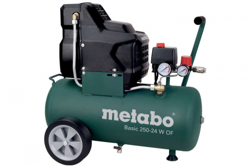 Компрессор безмасляный Basic 250-24 W OF 1.5кВт 24л Metabo 601532000