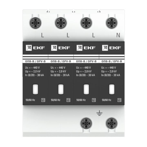 Ограничитель перенапряжения имп. ОПВ-В4 EKF opv-b4