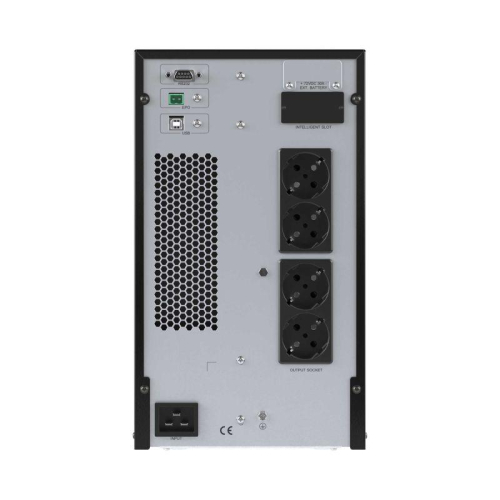 ИБП Онлайн для Small Tower 2000 ВА/1800Вт 1/1 4xSchuko EPO USB RS-232 RJ45 6х7А.ч DKC SMALLT2A10S фото 2