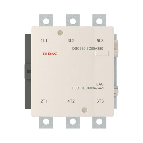 Контактор магнитный DSC330-3C00A380 330А 160кВт (AC3) 380В AC DKC DSC330-3C00A380 фото 2