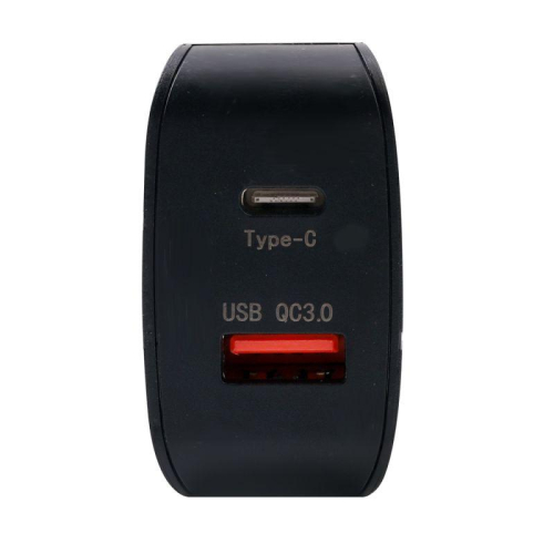 Адаптер сетевой ELX-РA01QC-C02 1USB+1Type C 100-220В 5-9В/3А QC коробка черн. ERGOLUX 15108 фото 4