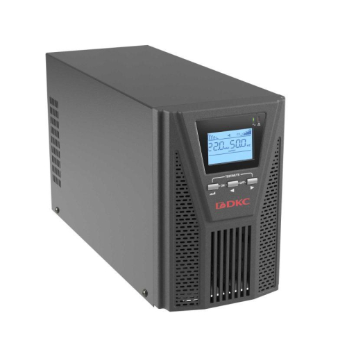 ИБП Онлайн для Small Tower 1000ВА/900Вт клеммы EPO USB RS-232 RJ45 3x7А.ч DKC SMALLT1A10H фото 2