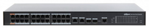 Коммутатор DH-PFS4226-24ET-240 24х100Мбит 2G 22PoE+ 240Вт управляемый Dahua 1136489 фото 3