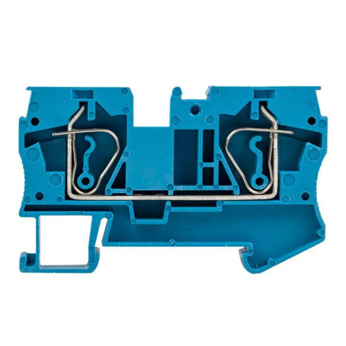 Колодка клеммная ST-4 41А пружинная син. EKF plc-jxb-st-4-blue фото 4