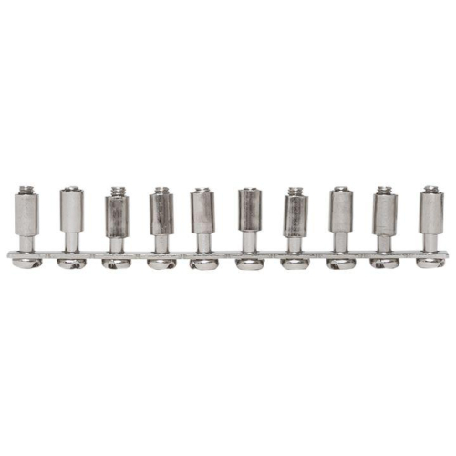Перемычка тип 10PIN для двухуровневых клемм 4.0кв.мм (уп.10шт) EKF plc-per-10PIN-2-4 фото 6
