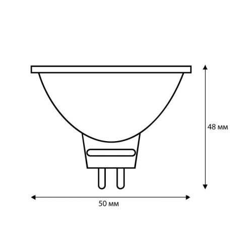 Лампа светодиодная LED7 JCDR/845/GU5.3 7Вт рефлектор матовая 4500К бел. GU5.3 495лм 170-265В Camelion 11657 фото 3