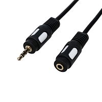 Шнур 3.5 Stereo Plug - 3.5 Stereo Jack 3м (GOLD) Rexant 17-4015