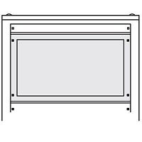 Панель секц. 400х800 углубленная DKC R5PA8040