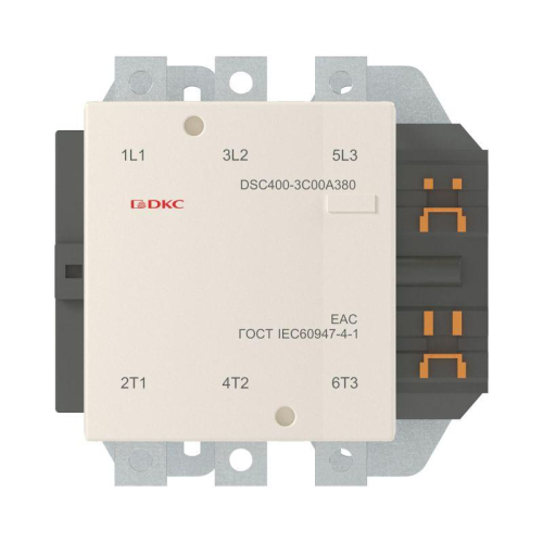 Контактор магнитный DSC400-3C00A380 400А 200кВт (AC3) 380В AC DKC DSC400-3C00A380 фото 2