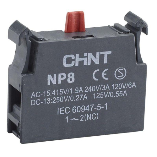 Блок контактный 1НЗ для NP8 (R) CHINT 669999 фото 2