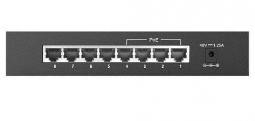 Коммутатор DES-1008P/C1A 8х100Mb 4PoE 52W неупр. D-Link 89960 фото 2