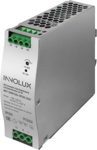 Драйвер для светодиодной ленты 97 441 ИП-DIN120-IP20-24V INNOLUX 97441