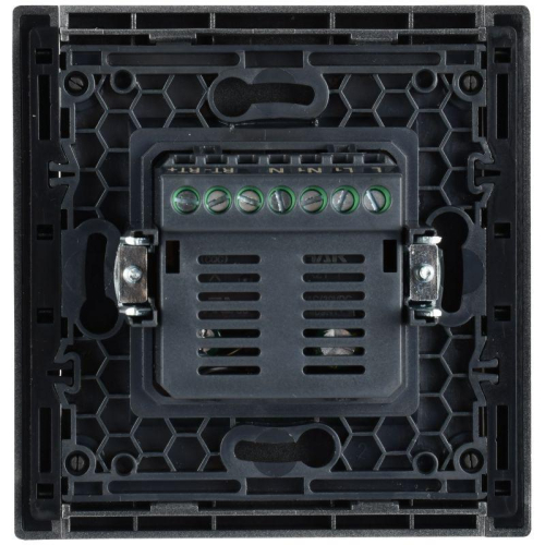 Термостат электронный FORTE&PIANO FP552 с индикацией сталь IEK FP-RT11-K46 фото 5