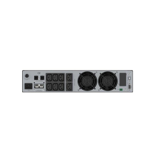 Источник бесперебойного питания онлайн для Small Rackmount 2000В.А/1800Вт 1/1 8хIEC C13 EPO USB RS-232 Rack 2U без АКБ 9А.ч DKC SMALLR2A0PI фото 3