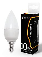 Лампа светодиодная Supermax 10Вт свеча 6400К E14 230В КОСМОС Sup_LED10wCNE1464