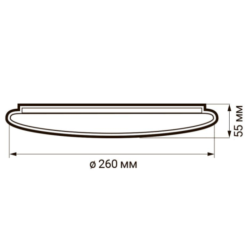 Светильник светодиодный декоративный PPB Starway-2 24Вт 4000К IP20 d260х55 настенно-потолочный бытовой JazzWay 5025479 фото 4