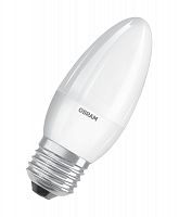 Лампа светодиодная LED Value LVCLB75 10SW/830 10Вт свеча матовая E27 230В 10х1 RU OSRAM 4058075579538