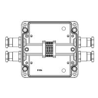 Коробка клеммная взрывозащ. TBE-A-17-(4xCBC.2)-2xKH2MHK(B)-2xKH2MHK(D)1Ex e IIC Т5 Gb DKC 1201.171.22.121O
