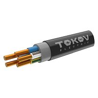 Кабель TOKOV ELECTRIC ППГнг(А)-HF 5х6 ОК (N PE) 0.66кВ (м) ТХМ00409126