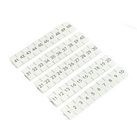 Маркировка для клемм 2.5 UT 1-50 (уп.100шт) EKF scr-ut-mrk-2.5-1-50