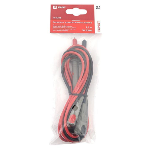 Комплект измерительных щупов TL3006 (1.2м) (18AWG) Expert EKF TL3006 фото 2