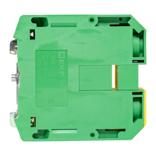 Колодка клеммная винтовая 70 UT земля EKF scr-ut-70-pe фото 2